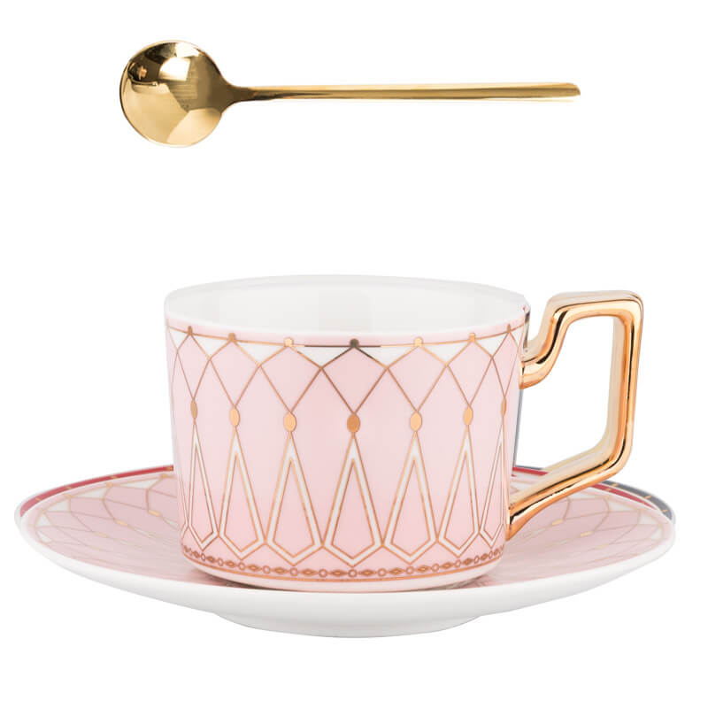 Stornfield | Retro Square Pattern Coffee Mug