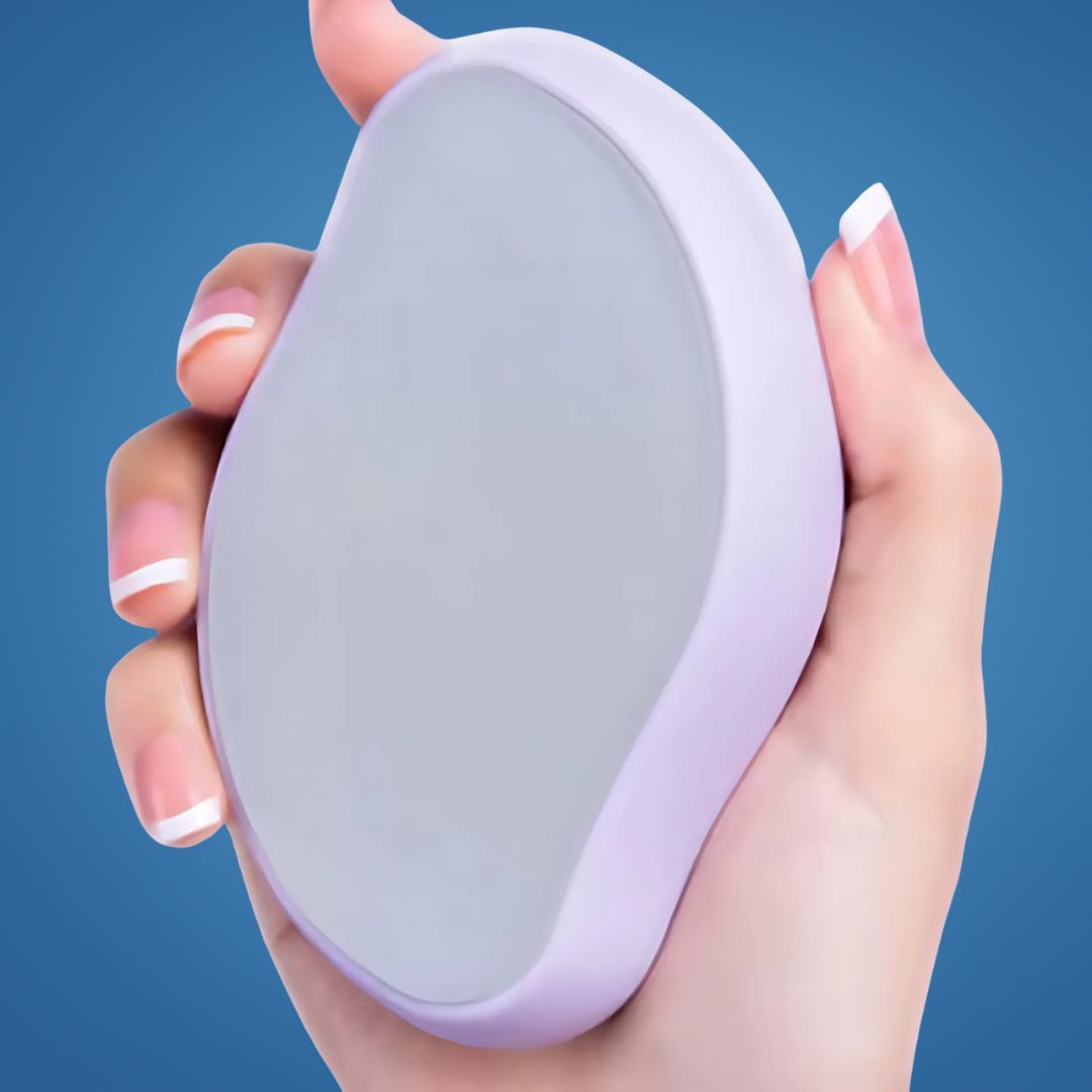 SilkEase | Crystal Hair Eraser – Painless Exfoliation – Ultra-fine Crystal Surface – For Sensitive Skin Stornfield