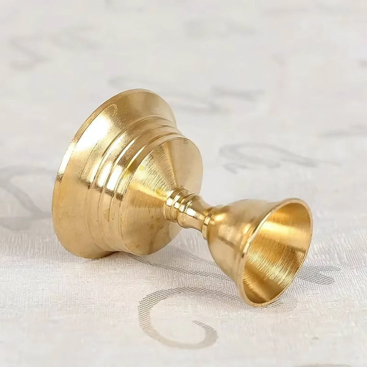 Pedestal Copper Cup Candle Holder | Stornfield