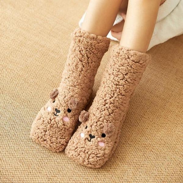 Llama Alpaca Indoor Booties Woollen Socks | Stornfield