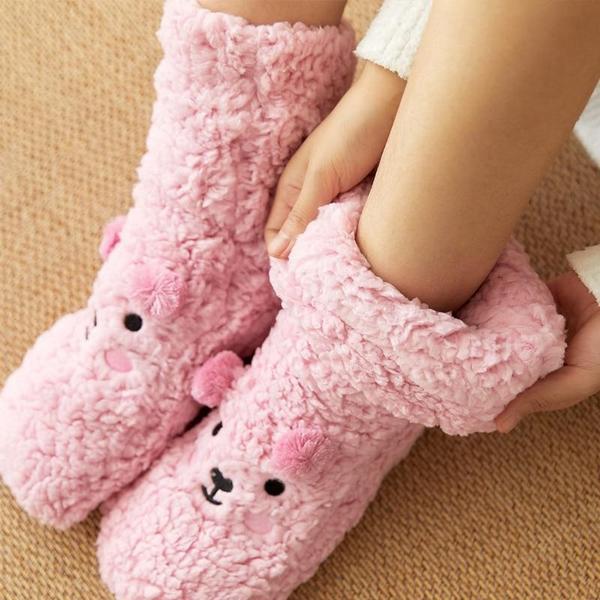 Llama Alpaca Indoor Booties Woollen Socks | Stornfield