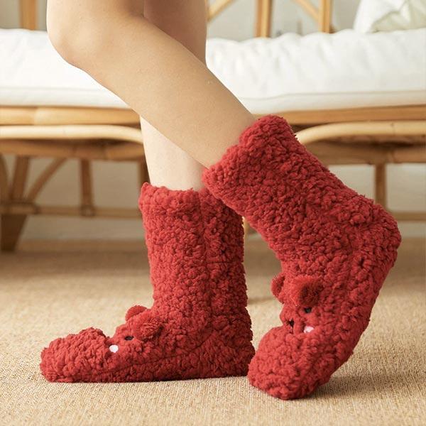 Llama Alpaca Indoor Booties Woollen Socks | Stornfield