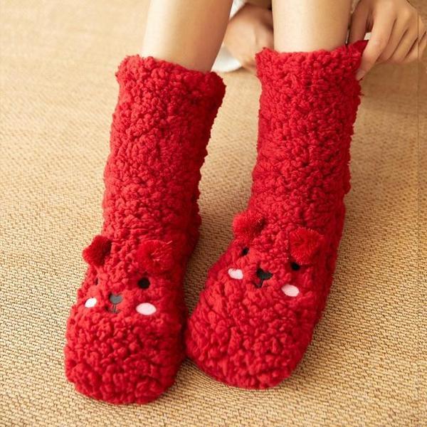 Llama Alpaca Indoor Booties Woollen Socks | Stornfield