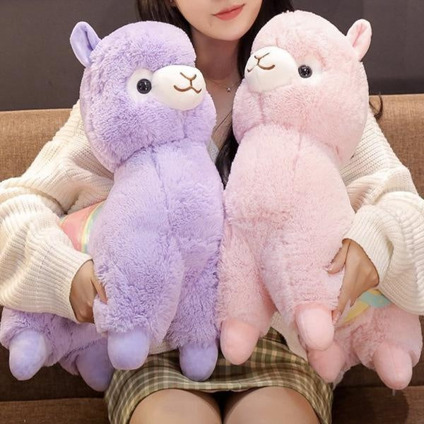Llama Alpaca Plush Toy With Saddle | Stornfield