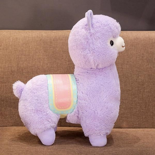 Llama Alpaca Plush Toy With Saddle | Stornfield
