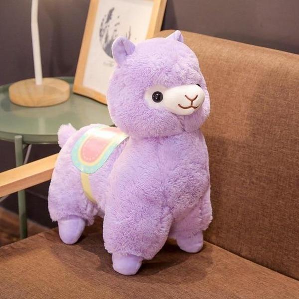 Llama Alpaca Plush Toy With Saddle | Stornfield
