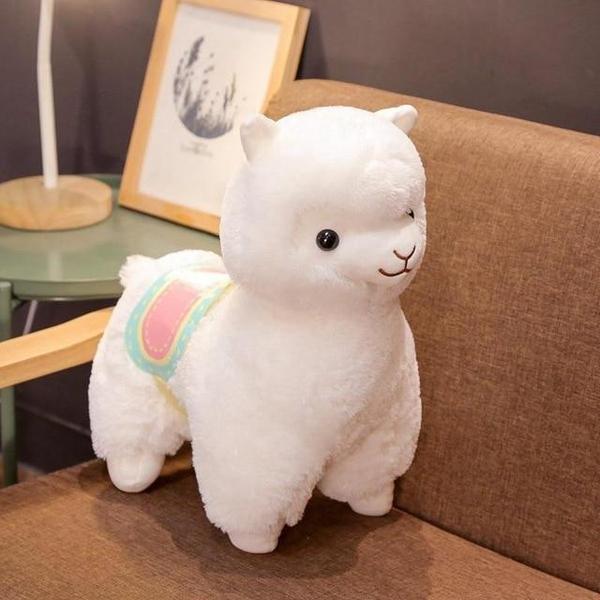 Llama Alpaca Plush Toy With Saddle | Stornfield