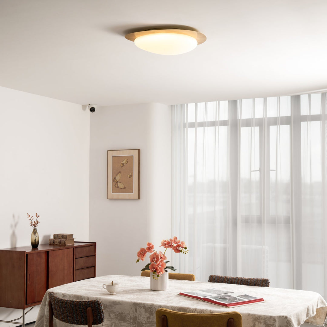 Flush Mount Pebble Metal Ceiling Light | Stornfield
