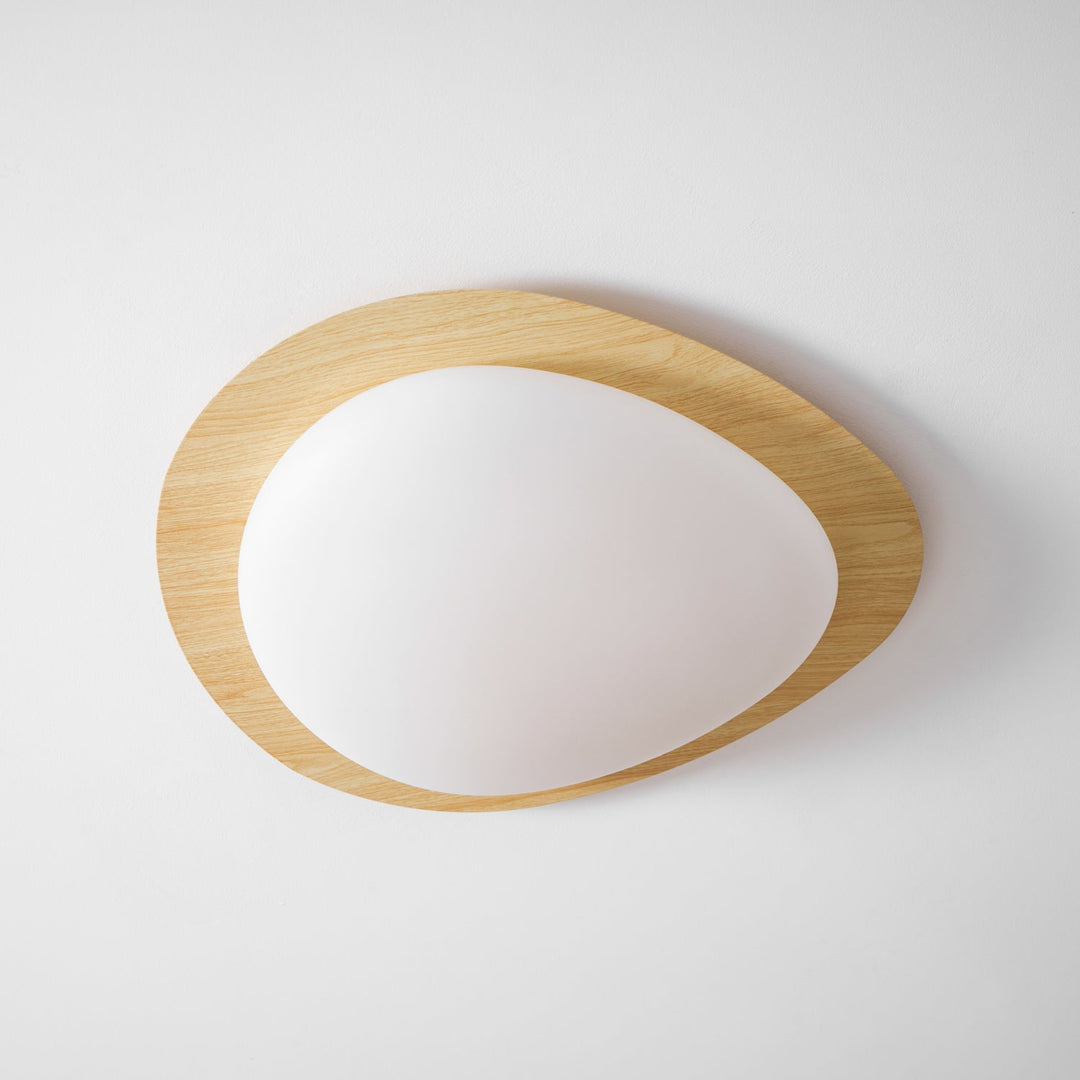 Flush Mount Pebble Metal Ceiling Light | Stornfield