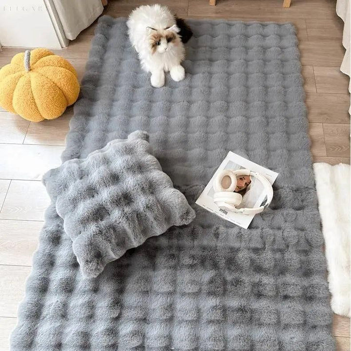 Lorvi - Plush Fashion Bubble Flower Rugs | Stornfield