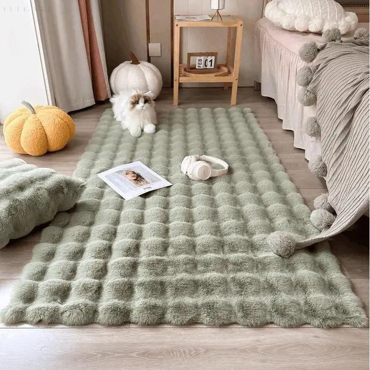 Lorvi - Plush Fashion Bubble Flower Rugs | Stornfield