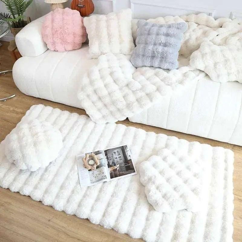 Lorvi - Plush Fashion Bubble Flower Rugs | Stornfield