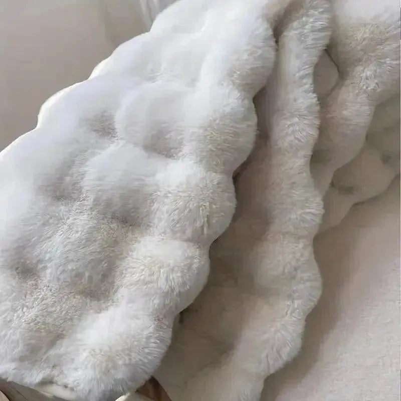 Lorvi - Plush Fashion Bubble Flower Rugs | Stornfield