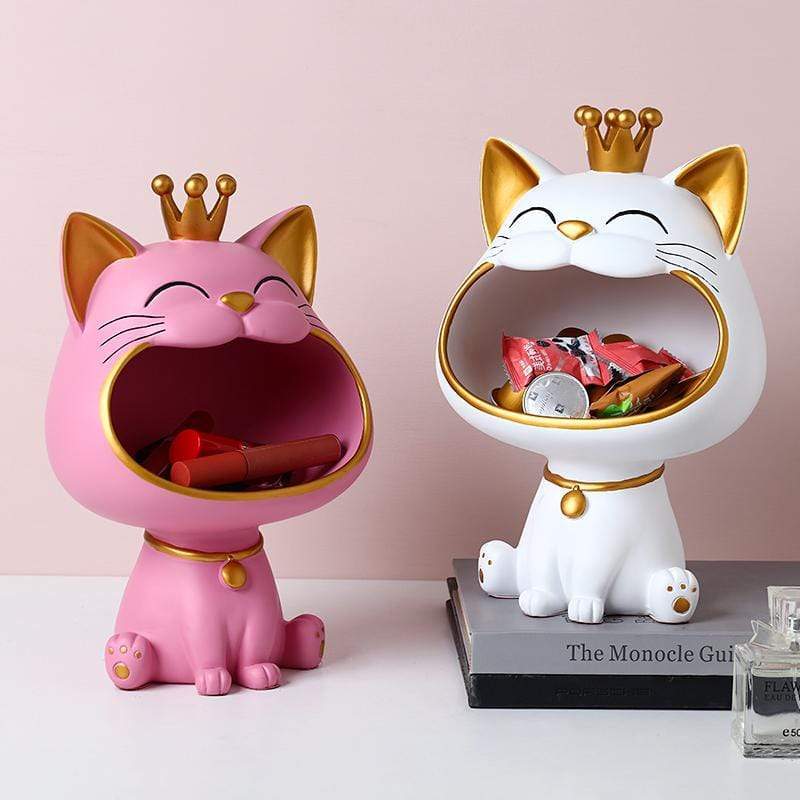 Happy Cat Storage Sculpture Stornfield