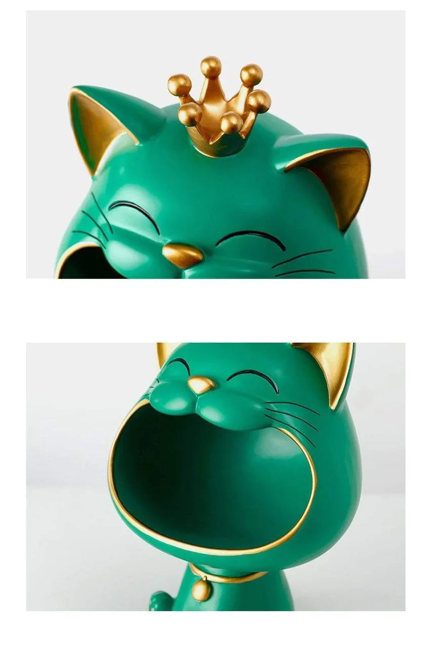 Happy Cat Storage Sculpture Stornfield