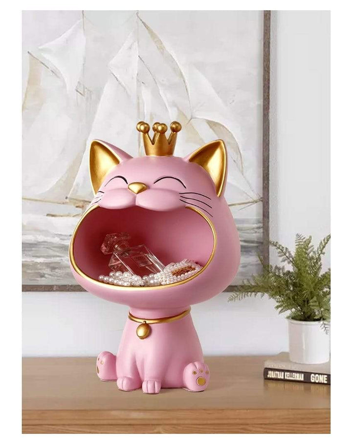 Happy Cat Storage Sculpture Stornfield