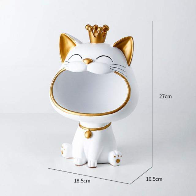 Happy Cat Storage Sculpture Stornfield