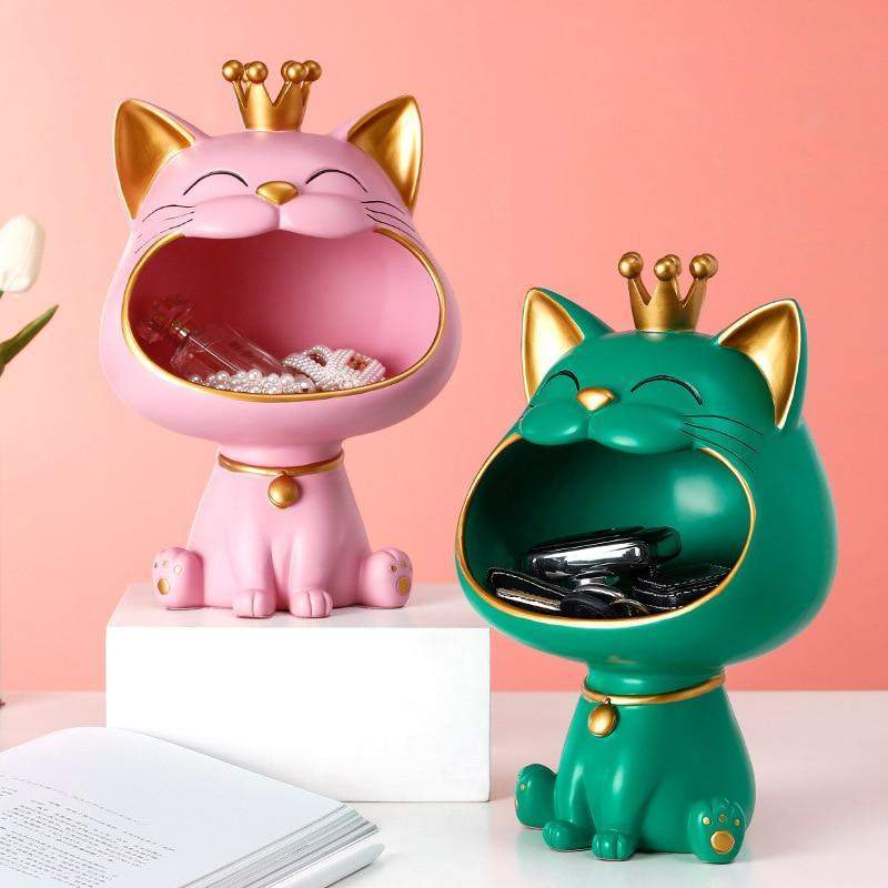 Happy Cat Storage Sculpture Stornfield