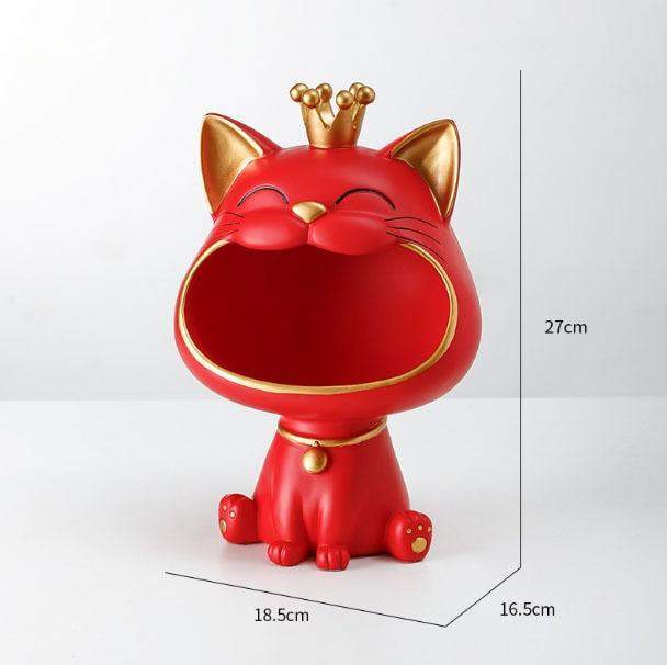 Happy Cat Storage Sculpture Stornfield