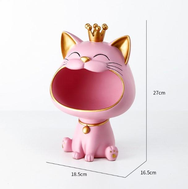 Happy Cat Storage Sculpture Stornfield