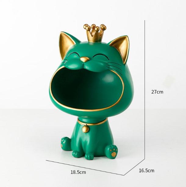 Happy Cat Storage Sculpture Stornfield