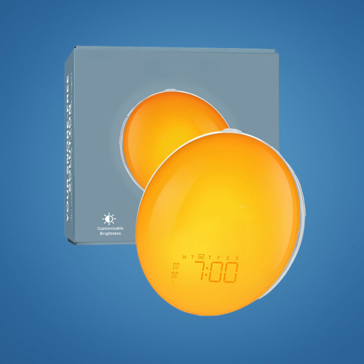 LumiRise | Sunrise Alarm Clock – Natural Wake-up Light – Mood Lighting – Ideal for dark mornings Stornfield