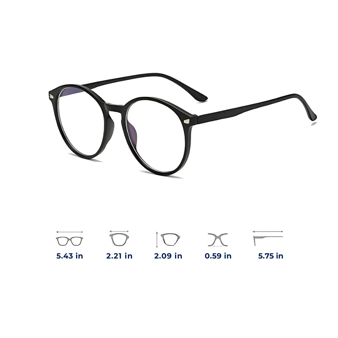 LumiShield | Blue Light Blocking Glasses – Reduce Eyestrain – Improve Sleep – Stylish and Comfortable – Ideal for Stornfield Screen Use