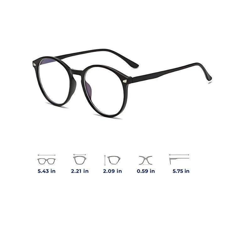 LumiShield | Blue Light Blocking Glasses – Reduce Eyestrain – Improve Sleep – Stylish and Comfortable – Ideal for Stornfield Screen Use