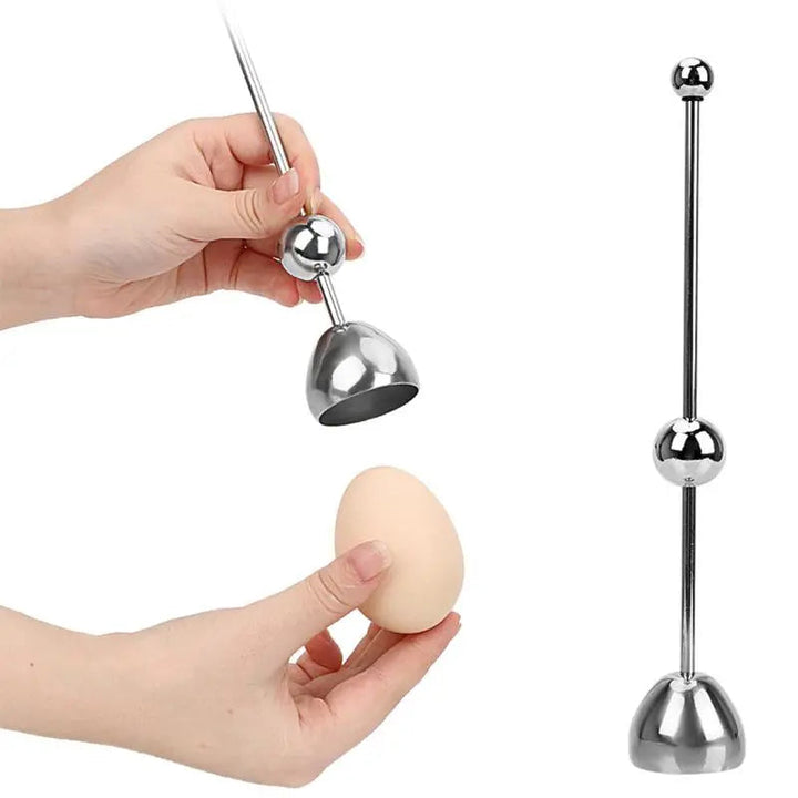 Stornfield | Luxurious Egg Opener made of Stainless Steel – Perfect for Breakfast Eggs & Soft Boiled Eggs