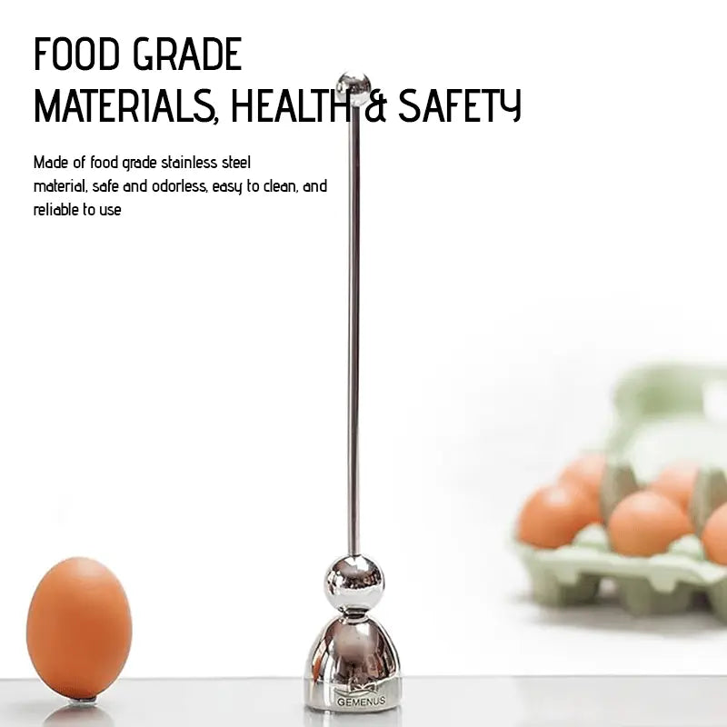 Stornfield | Luxurious Egg Opener made of Stainless Steel – Perfect for Breakfast Eggs & Soft Boiled Eggs