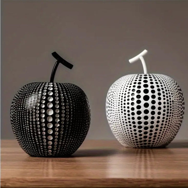 Dot Pattern Apple Sculpture | Stornfield