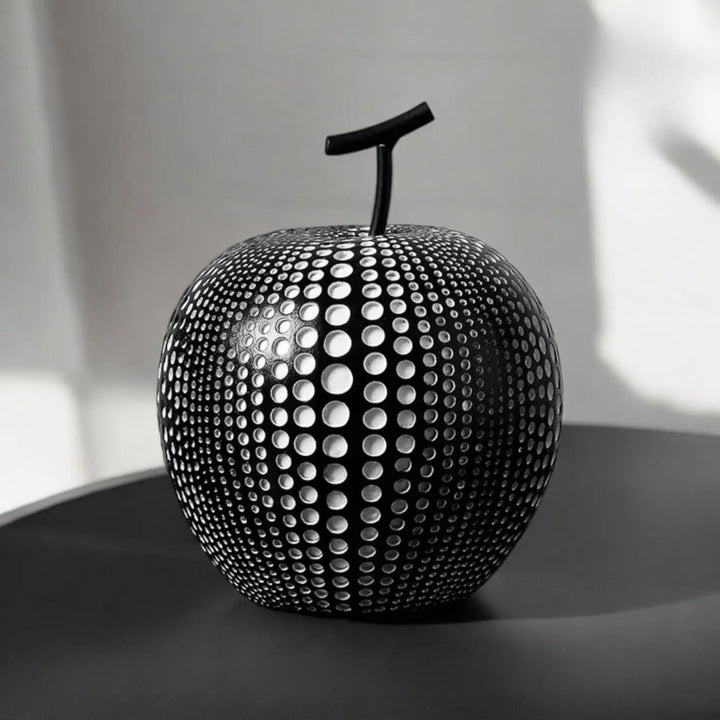 Dot Pattern Apple Sculpture | Stornfield