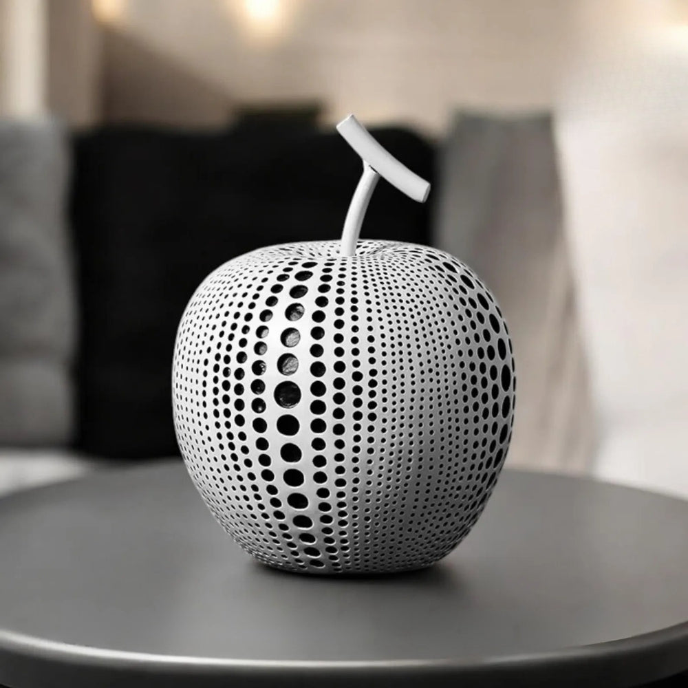 Dot Pattern Apple Sculpture | Stornfield