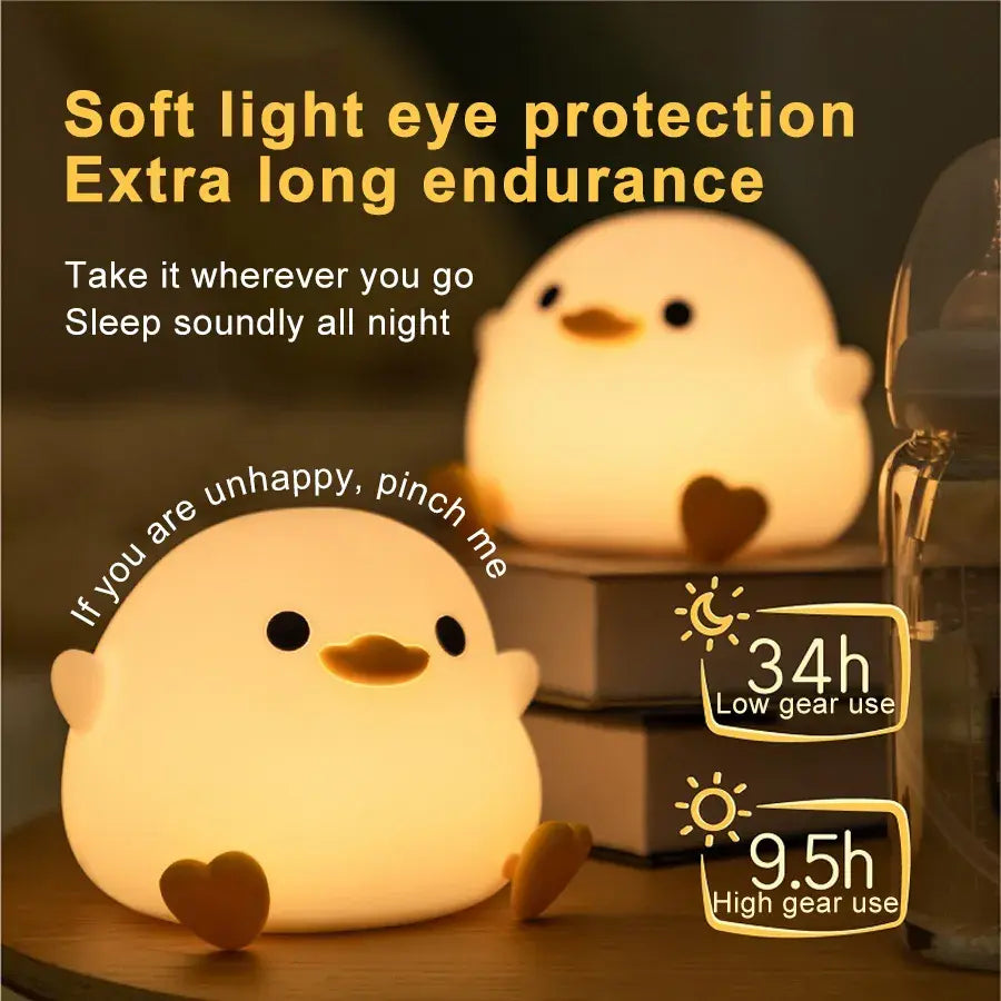 Enten-Nightlight | Charming Nightstand Light | Stornfield