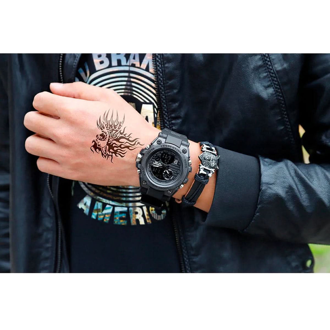Stornfield | Men’s Military Watch with Analog Digital Display and Features