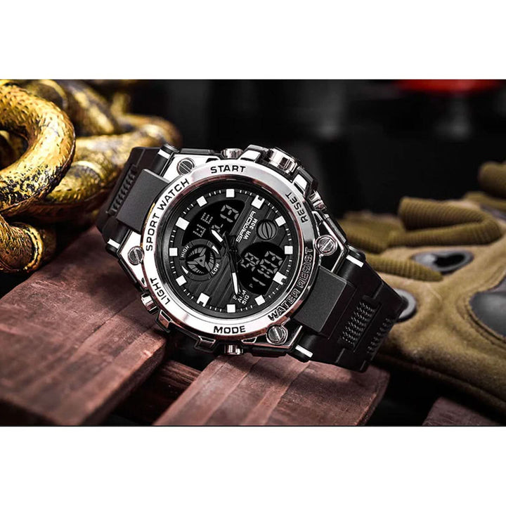 Stornfield | Men’s Military Watch with Analog Digital Display and Features