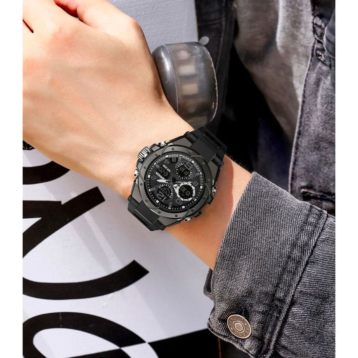 Stornfield | Men’s Military Watch with Analog Digital Display and Features