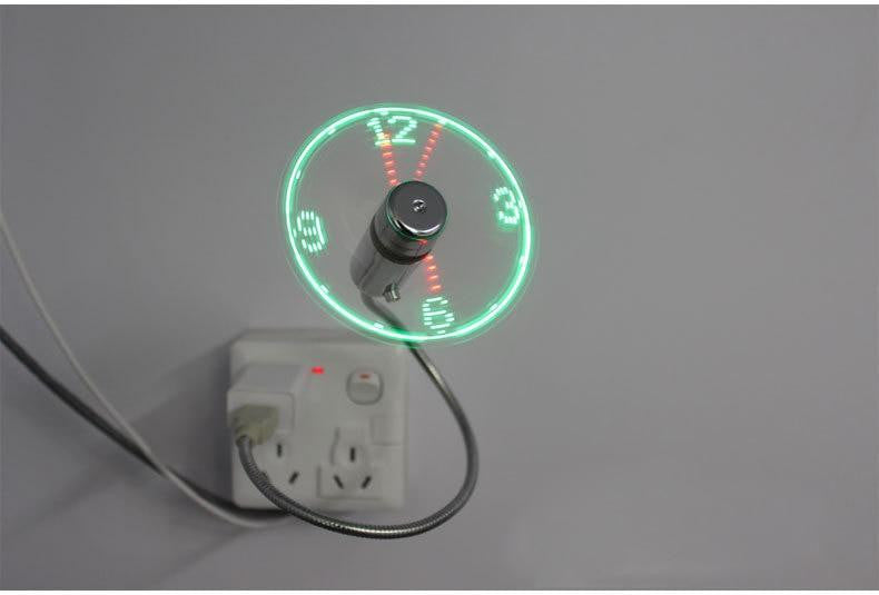 Flexible Cooling Clock Fan | Stornfield