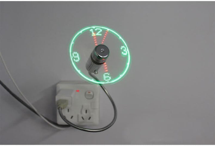Flexible Cooling Clock Fan | Stornfield