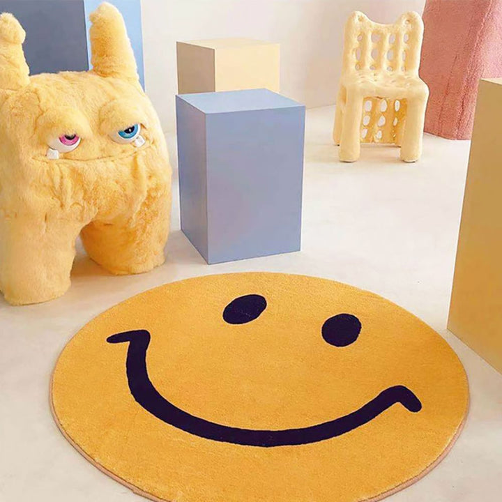 Stornfield | Smiling face rug