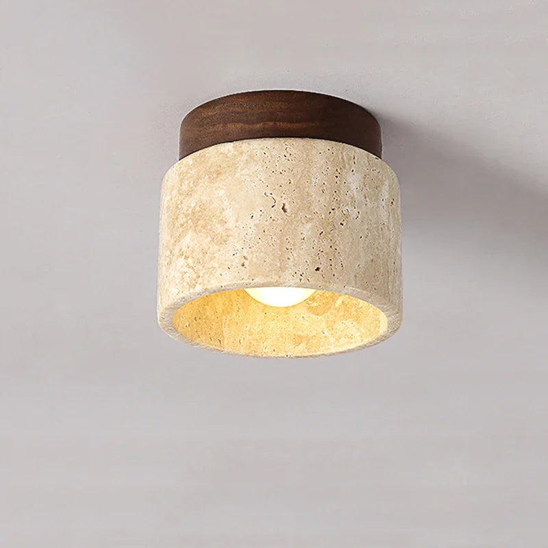 Japanese Creative Cream Style Ceiling Lamp | Stornfield