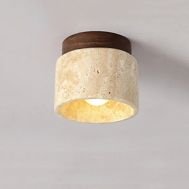 Japanese Creative Cream Style Ceiling Lamp | Stornfield