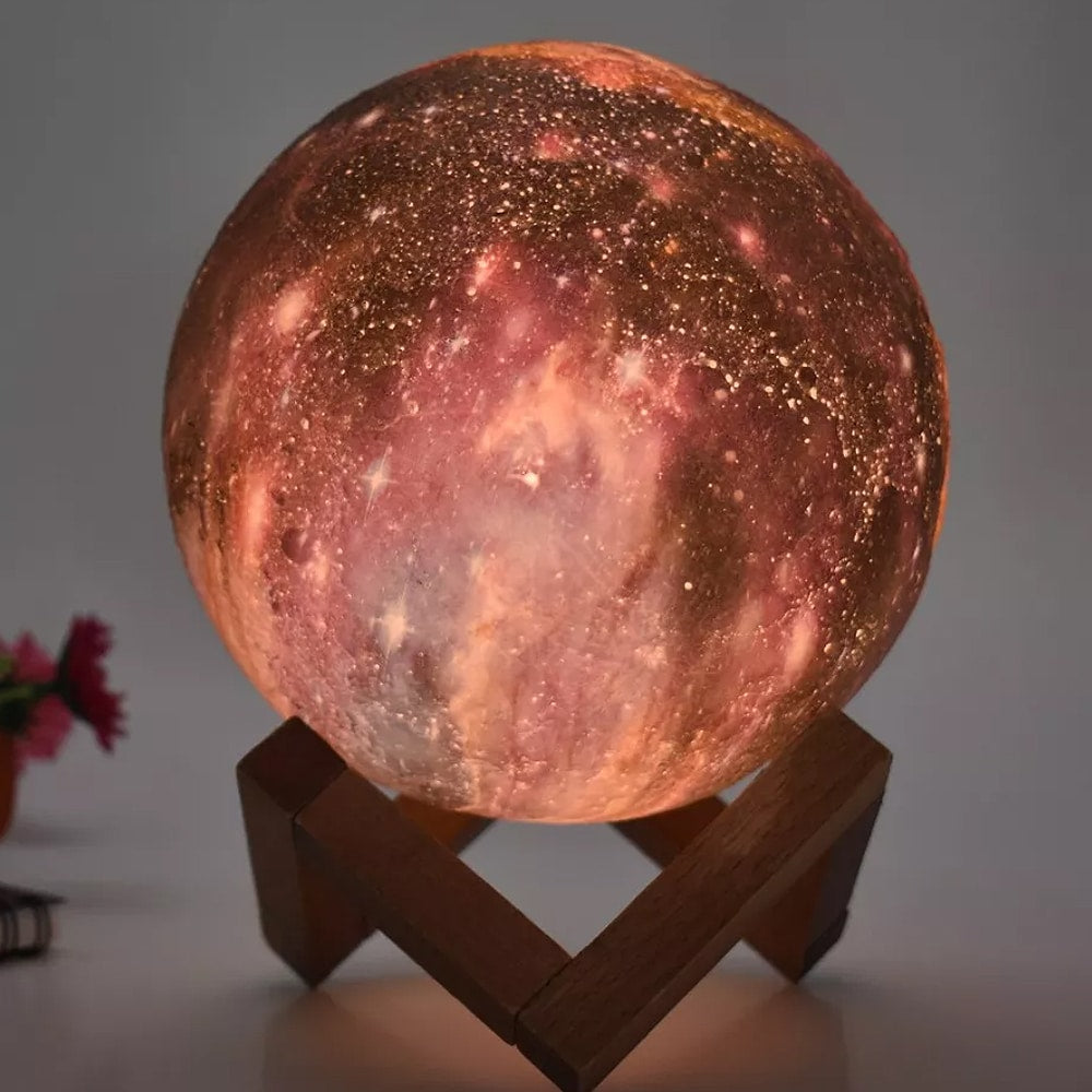 Moon lamp -16 colors - LED - with touch function and remote control | Stornfield