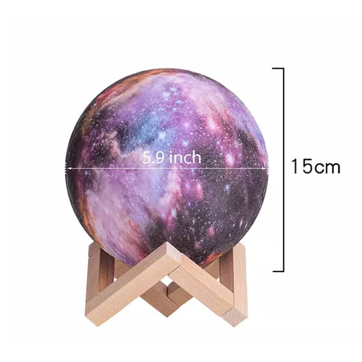 Moon lamp -16 colors - LED - with touch function and remote control | Stornfield