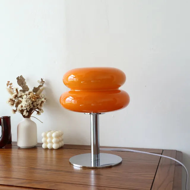 Macaron Glass Table Lamp – Modern Mood Light for Interiors | Stornfield