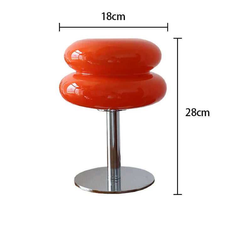 Macaron Glass Table Lamp – Modern Mood Light for Interiors | Stornfield