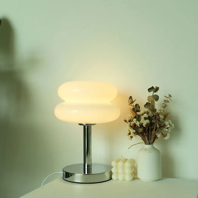 Macaron Glass Table Lamp – Modern Mood Light for Interiors | Stornfield