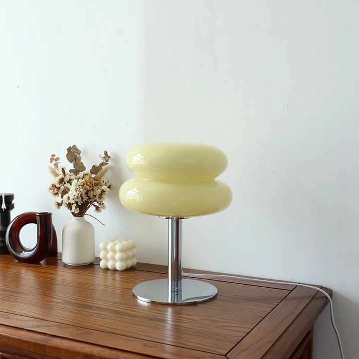 Macaron Glass Table Lamp – Modern Mood Light for Interiors | Stornfield