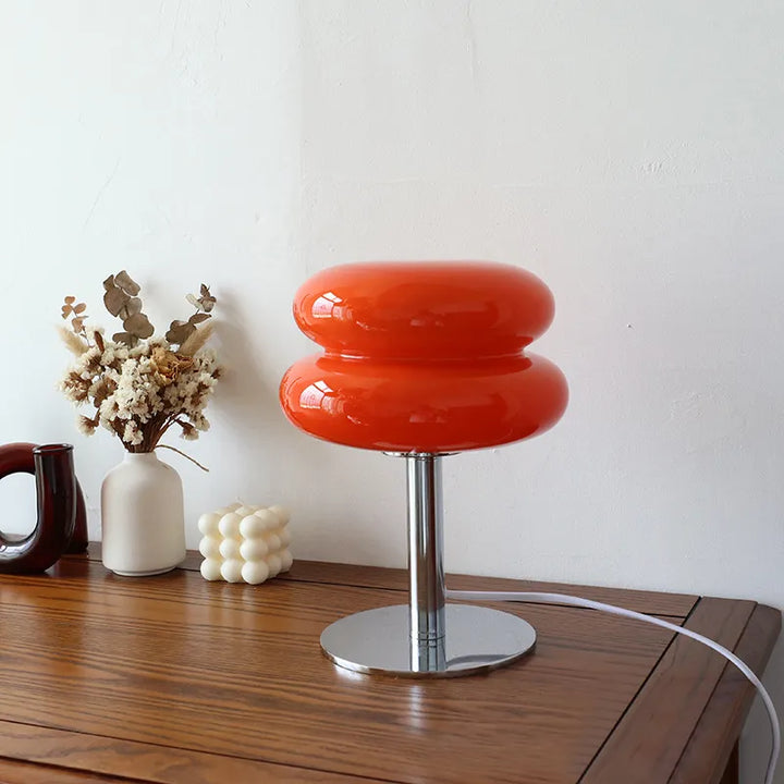 Macaron Glass Table Lamp – Modern Mood Light for Interiors | Stornfield
