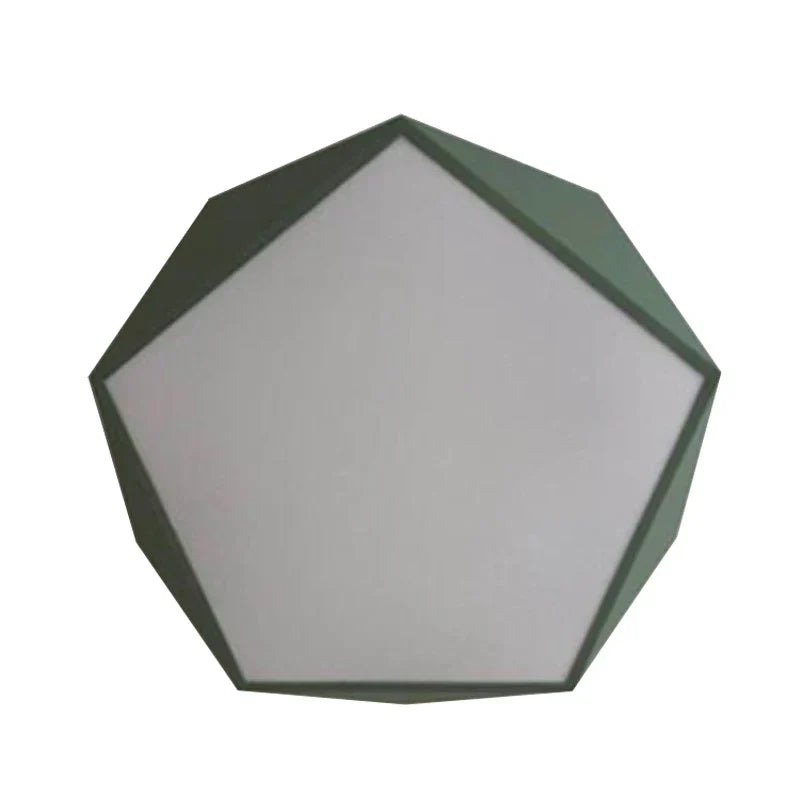 Pentagon LED ceiling light Macaron for modern children's room – Designer ceiling lamp | Stornfield
